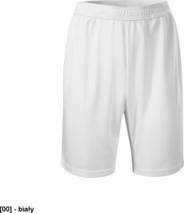 MALFINI Miles 612 - ADLER - Szorty męskie, 150 g/m2, 100 % micro poliester - biały 3XL 1