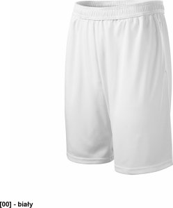 MALFINI Miles 612 - ADLER - Szorty męskie, 150 g/m2, 100 % micro poliester - biały 2XL 2