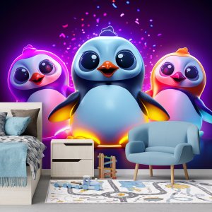 Artgeist Fototapeta, Nenonowe pingwiny (Rozmiar 450x315) 2