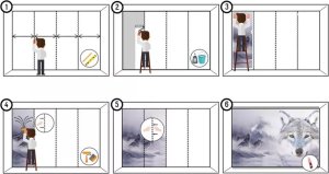 Artgeist Fototapeta, Nenonowe pingwiny (Rozmiar 450x315) 6