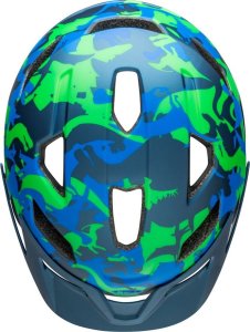 Bell Kask dziecięcy BELL SIDETRACK Rozmiar kasku: Uniwersalny(47-54 cm), Wybierz kolor: Wavy Checks Matte Blue 32