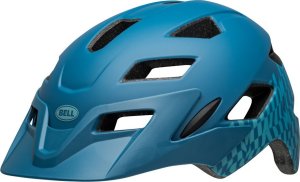 Bell Kask dziecięcy BELL SIDETRACK Rozmiar kasku: Uniwersalny(47-54 cm), Wybierz kolor: Wavy Checks Matte Blue 38
