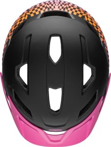 Bell Kask dziecięcy BELL SIDETRACK Rozmiar kasku: Uniwersalny(47-54 cm), Wybierz kolor: Wavy Checks Matte Blue 48