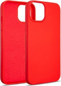 Beline Beline Etui Silicone iPhone 15 6.1" czerwony/red 1