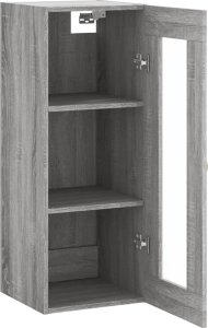 Triton Szafka wisząca, szary dąb sonoma, 34,5x34x90 cm 6