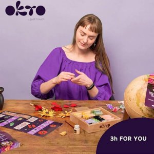 Teka Wood&Craft Zrób własne kwiaty Wolność 6