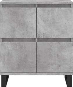 vidaXL Szafki, 3 szt., szarość betonu 6
