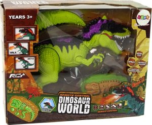 LeanToys Dinozaur Zdalnie Sterowany Światła Dźwięki Zielony 6