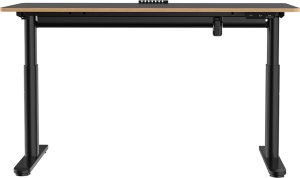 Ultradesk Biurko dla dzieci, elektycznie regulowany, 120X60 cm, 55-81 cm, PULSAR, czarny, ULTRADESK 6