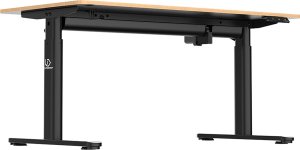 Ultradesk Biurko dla dzieci, elektycznie regulowany, 120X60 cm, 55-81 cm, PULSAR, czarny, ULTRADESK 10