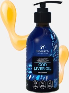 Holista Pets Tran - olej z wątroby dorsza - Cod Liver Oil - Holista - 250ml 1