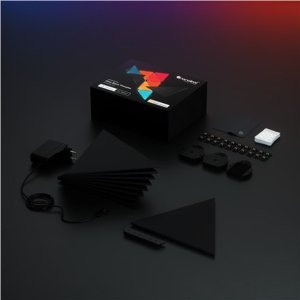 Nanoleaf Nanoleaf Shapes Triangles Starter Kit - panele świetlne (9 paneli świetlnych) (black) 3