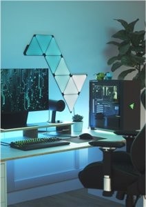 Nanoleaf Nanoleaf Shapes Triangles Starter Kit - panele świetlne (9 paneli świetlnych) (black) 5