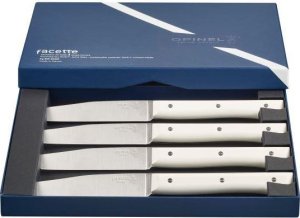 Opinel Table Knives Facette Set of 4 white 2