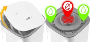 Nawilżacz powietrza Berdsen Nawilżacz powietrza Berdsen BD-502 biały 16