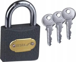 Dedra Kłódka żeliwna 40mm 3