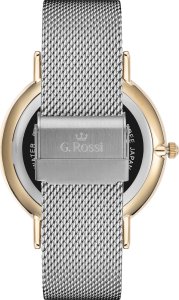 Zegarek Gino Rossi Zegarek damski G. Rossi  -AMBICA-12540B-3D2 srebrny 3