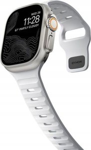 Nomad Nomad Sport Strap M/L, white - Apple Watch Ultra 2/1 (49mm) 9/8/7 (45mm)/6/SE/5/4 (44mm)/3/2/1(42mm) 4