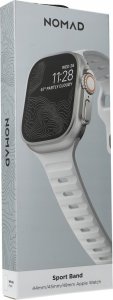 Nomad Nomad Sport Strap M/L, white - Apple Watch Ultra 2/1 (49mm) 9/8/7 (45mm)/6/SE/5/4 (44mm)/3/2/1(42mm) 8