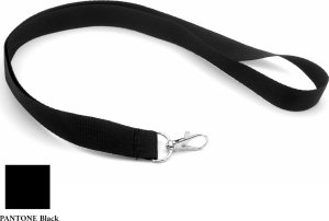 Stamal Smycz 20sztuk do identyfikatora 90cm karabińczyk czarna 3