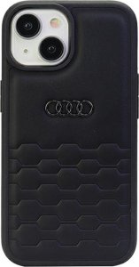 Audi Audi GT Synthetic Leather iPhone 15 / 14 / 13 6.1" czarny/black hardcase AU-TPUPCIP15-GT/D2-BK 1