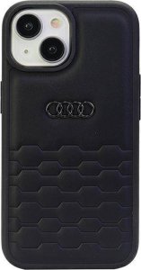 Audi GT Synthetic Leather iPhone 15 / 14 / 13 6.1" czarny/black hardcase AU-TPUPCIP15-GT/D2-BK 7