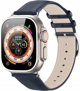 Dux Ducis DUX DUCIS pasek YS skórzany do Apple Watch 42 / 44 / 45 / 49 mm niebieski 1