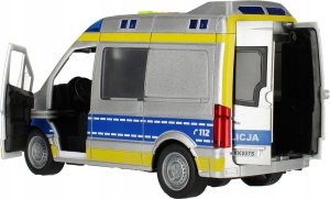 Mega Creative AUTO POLICJA B/O 27X17X12 MOJE MIASTO PLPL MC 36 5