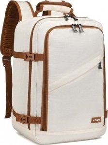 Plecak turystyczny Kono Mały Biały Plecak Ryanair WizzAir 40x20x25 20L Expander 2