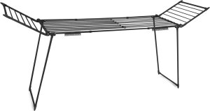 Suszarka na pranie Massido Suszarka na pranie stojąca rozkładana Lydia 27 mb czarna 3