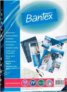Bantex BANTEX Fotolommer 10x15 Sort 1