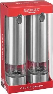 Młynek do przypraw Cole & Mason Cole & Mason H3004480, Stainless steel, Stainless steel, Carbon steel / Diamond-sharp ceramic, Pepper, Salt, AAA 2
