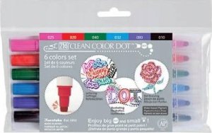 Artequipment Zig Clean Color DOT 6 color set 1