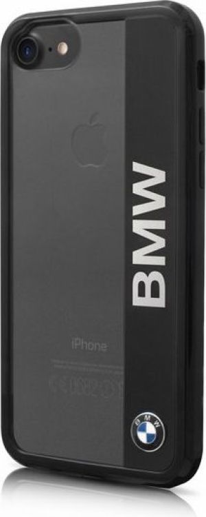 BMW Etui hardcase iPhone 7 czarny (BMHCP7TRALBK) 1