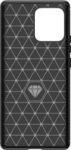 Braders Etui Carbon Case do Motorola Edge 40 Pro elastyczny czarny 5