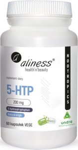 NOW Foods ALINESS 5-HTP 200mg 60vegcaps 1