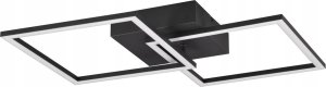 Lampa sufitowa DELIGHT Trio RL Trail R64492132 plafon sufitowy 1x20W LED 3000K 2250lm czarny 2