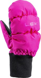 Leki LEKI RĘKAWICE Little Eskimo Mitt Short pink/black 4.0 1