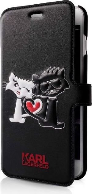 Karl Lagerfeld Etui Book Samsung G950 S8 KLFLBKS8CL1BK czarny Choupette in love - KLFLBKS8CL1BK - KLFLBKS8CL1BK 1
