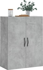 vidaXL vidaXL Szafka wisząca, szarość betonu, 69,5x34x90 cm 4