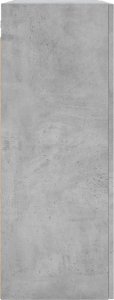vidaXL vidaXL Szafka wisząca, szarość betonu, 69,5x34x90 cm 8