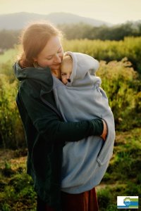 Little Frog Osłonka Polarowa Little Frog - Cosy Frog Silver U 4