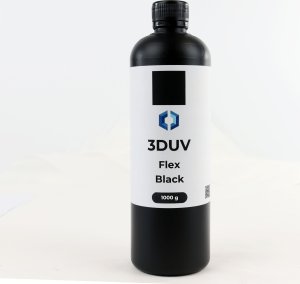 3DUV Żywica 3DUV Flex Black 1 kg 1