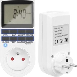 ER4 PROGRAMATOR CZASOWY WŁĄCZNIK WYŁĄCZNIK TIMER LCD 1