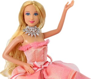 Teka Lalka + akcesoria różowa 5