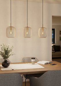 Lampa wisząca EGLO PENDANT LIGHT ROMAZZINA 3XE27 900497 SND 3