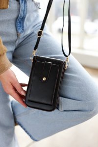 Peterson Mini torebka-portfel ze skóry ekologicznej - Peterson NoSize 3