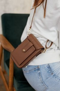 Peterson Mini torebka-portfel ze skóry ekologicznej - Peterson NoSize 5