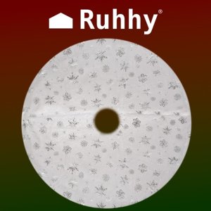 Dekoracja świąteczna Ruhhy Mata- dywanik pod choinkę 90cm 22222 8