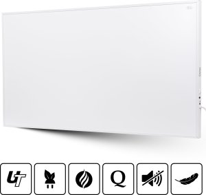 Grzejnik Heckermann Panel Grzewczy Ir Cronos Carbon P800 White 4